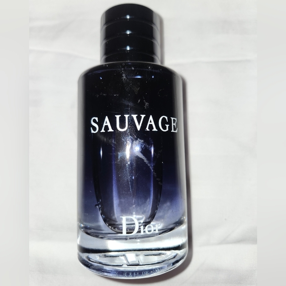 Sauvage by Christian Dior EDT  3.4 Floz 100 ml Spray For Men, No Box - Picture 2 of 5